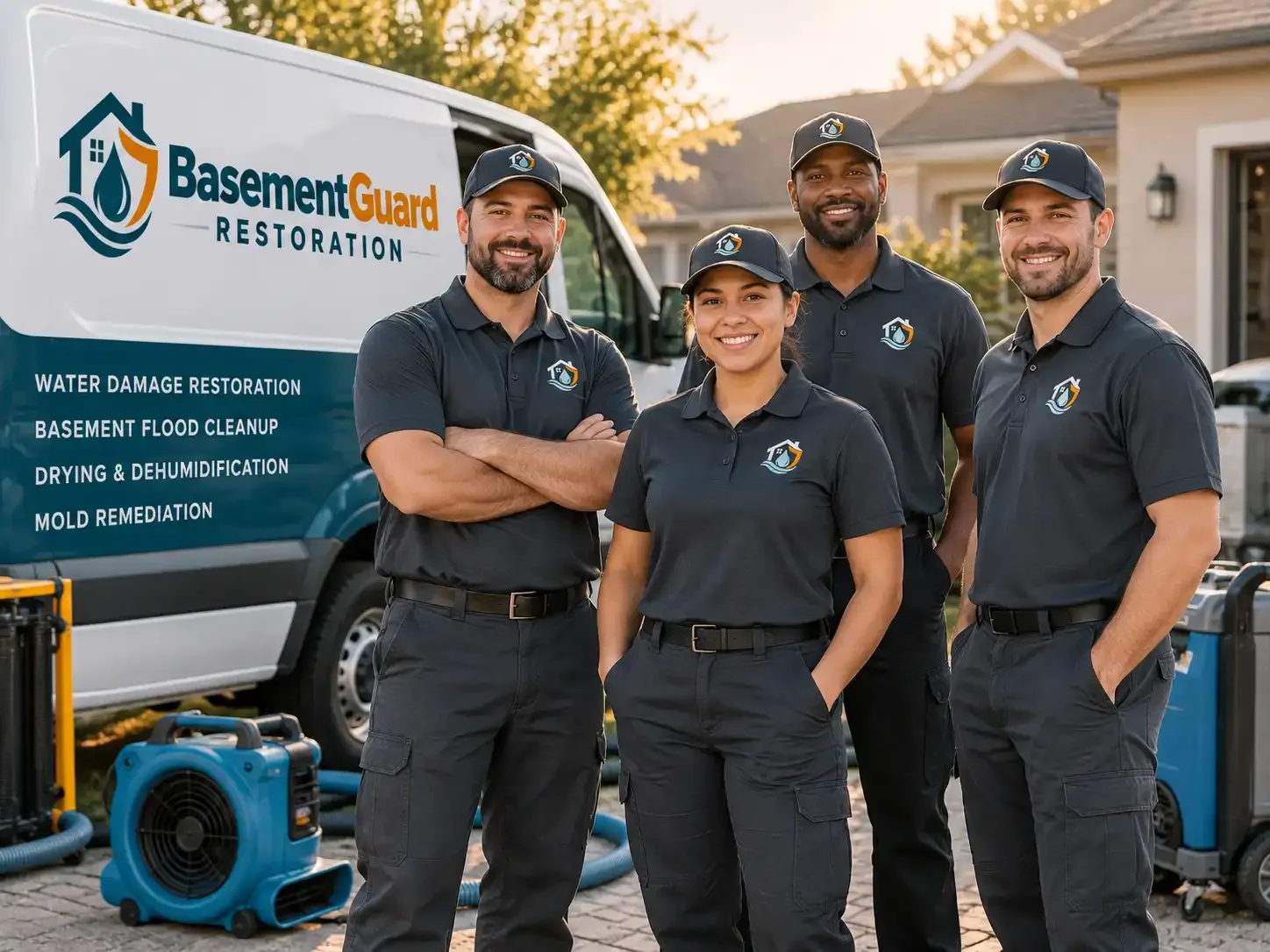 Basement Water Damage Restoration company in Luther, MI